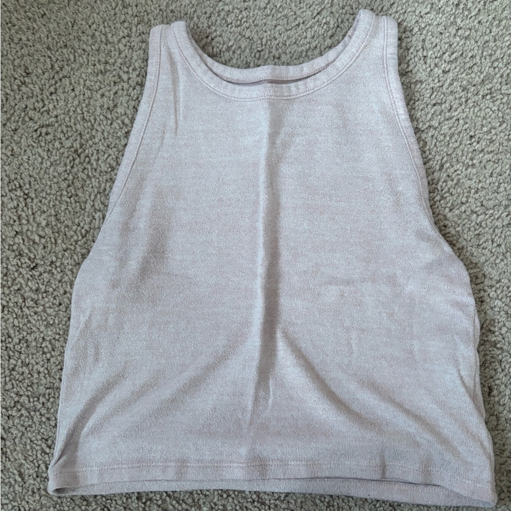 American Eagle Outfitters Light Pink Tank Top